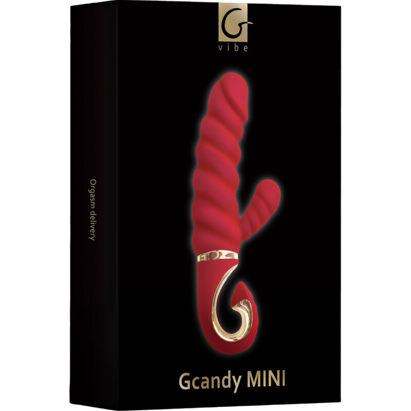 G-VIBE - GCANDY MINI VIBRADOR SILICIONA ROJO - Imagen 3
