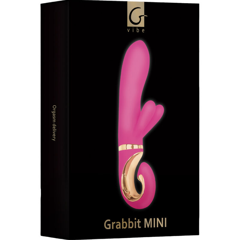 G-VIBE - GRABBIT MINI VIBRADOR SILICIONA ROSA - Imagen 2