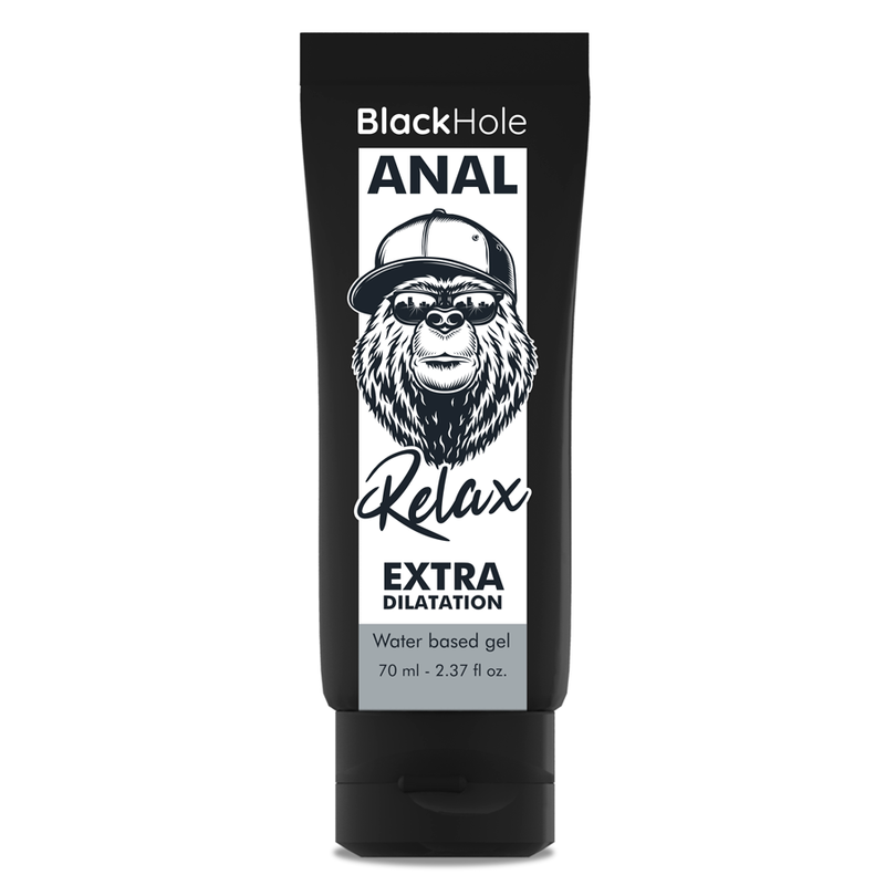 BLACK HOLE – GEL BASE AGUA DILATACIÓN ANAL 70 ML
