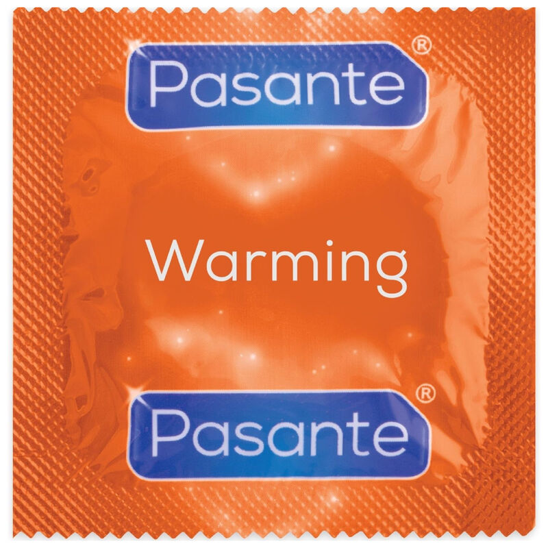 PASANTE – PRESERVATIVO EFECTO CALOR BOLSA 144 UNIDADES