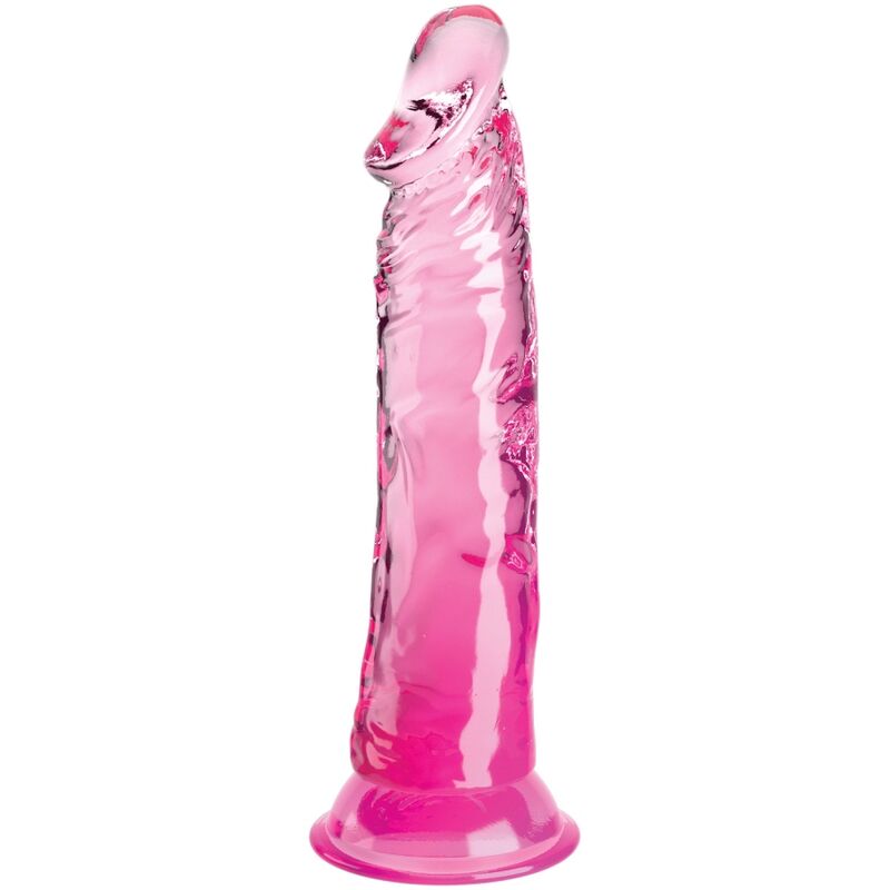 KING COCK – CLEAR PENE REALÍSTICO 19.7 CM ROSA