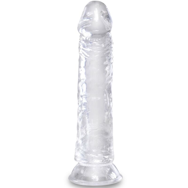 KING COCK – CLEAR PENE REALÍSTICO 19.7 CM TRANSPARENTE