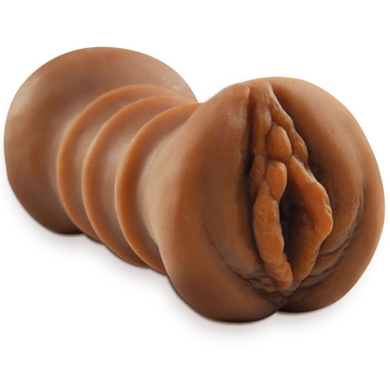 FETISH FANTASY EXTREME – MASTURBADOR REALÍSTICO DOBLE ENTRADA VAGINA & ANO MARRÓN