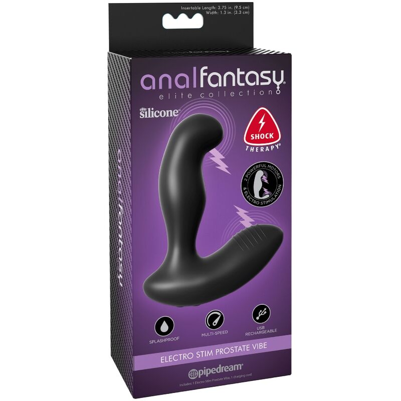 ANAL FANTASY ELITE COLLECTION - MASAJEADOR PROSTÁTICO VIBRADOR ELECTRO STIM - Imagen 3
