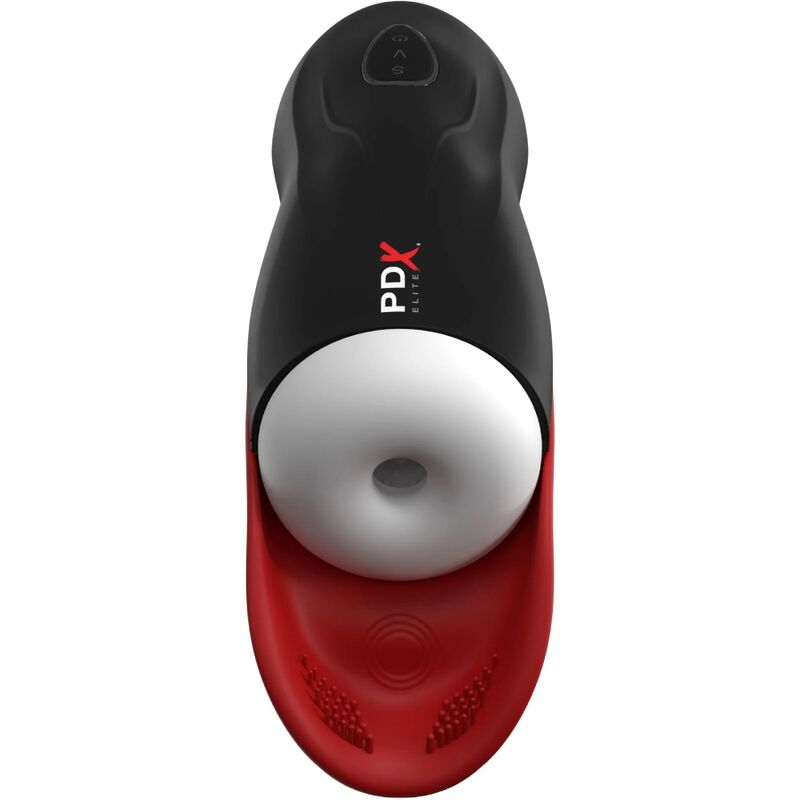 PDX ELITE – MASTURBADOR STROKER FAP-O-MATIC PRO CON BASE PARA TESTÍCULOS