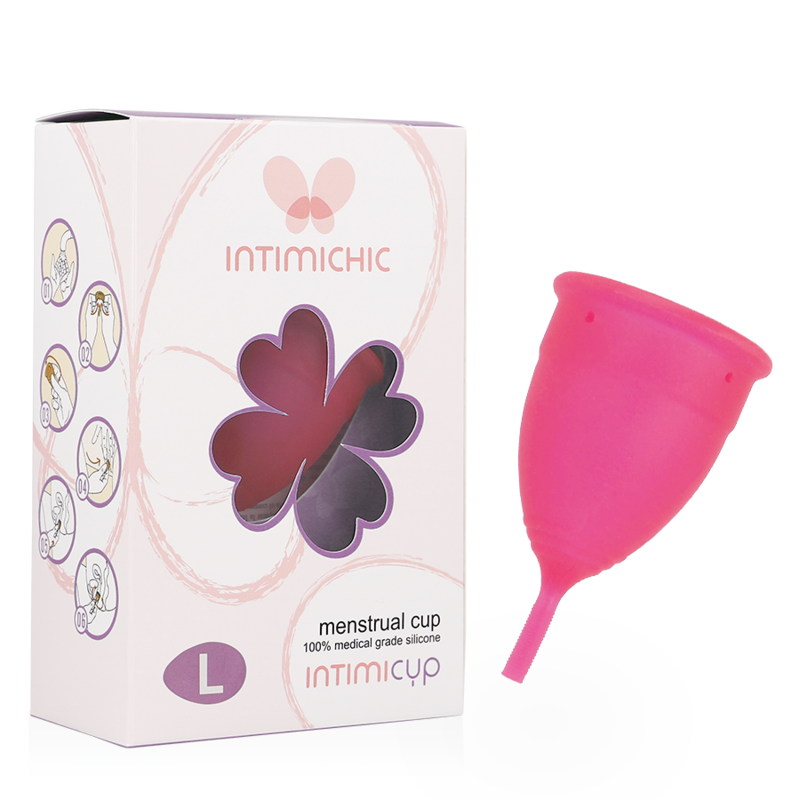 INTIMICHIC – COPA MENSTRUAL SILICONA MEDICA – TALLA L