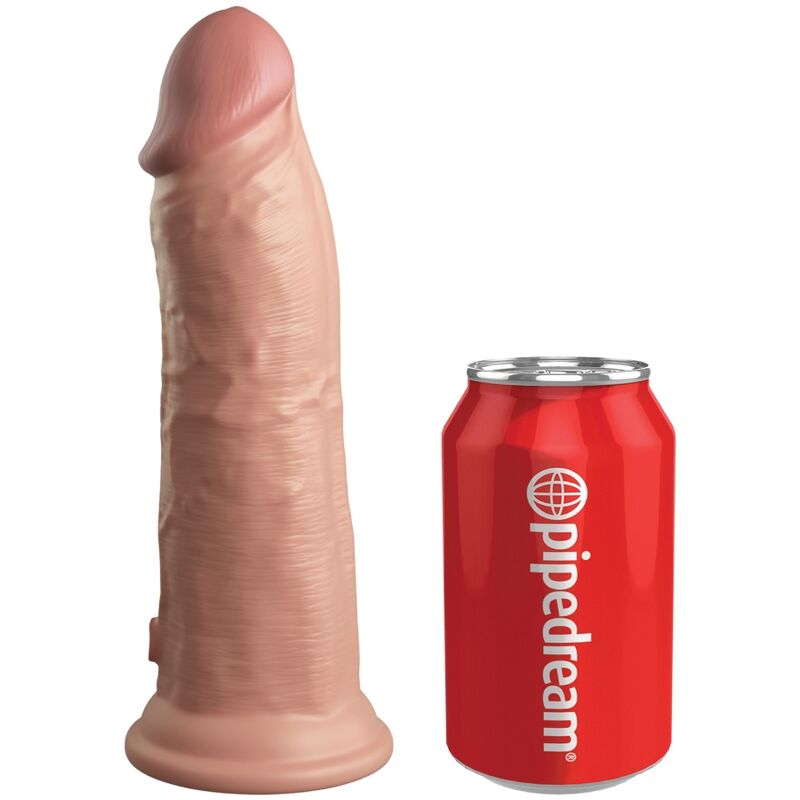 KING COCK – ÉLITE DILDO REALÍSTICO VIBRADOR & SILICONA 20.3 CM