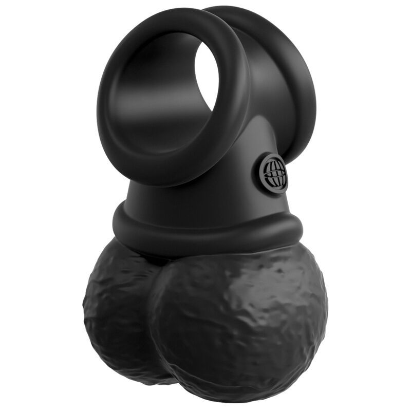 KING COCK - ELITE KIT ARNES AJUSTABLE DELUXE ANILLO CON TESTICULOS & DILDO 20.3 CM - Imagen 9