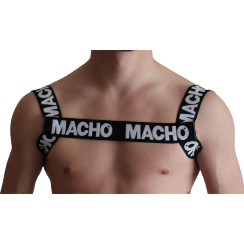 MACHO – ARNÉS DOBLE NEGRO