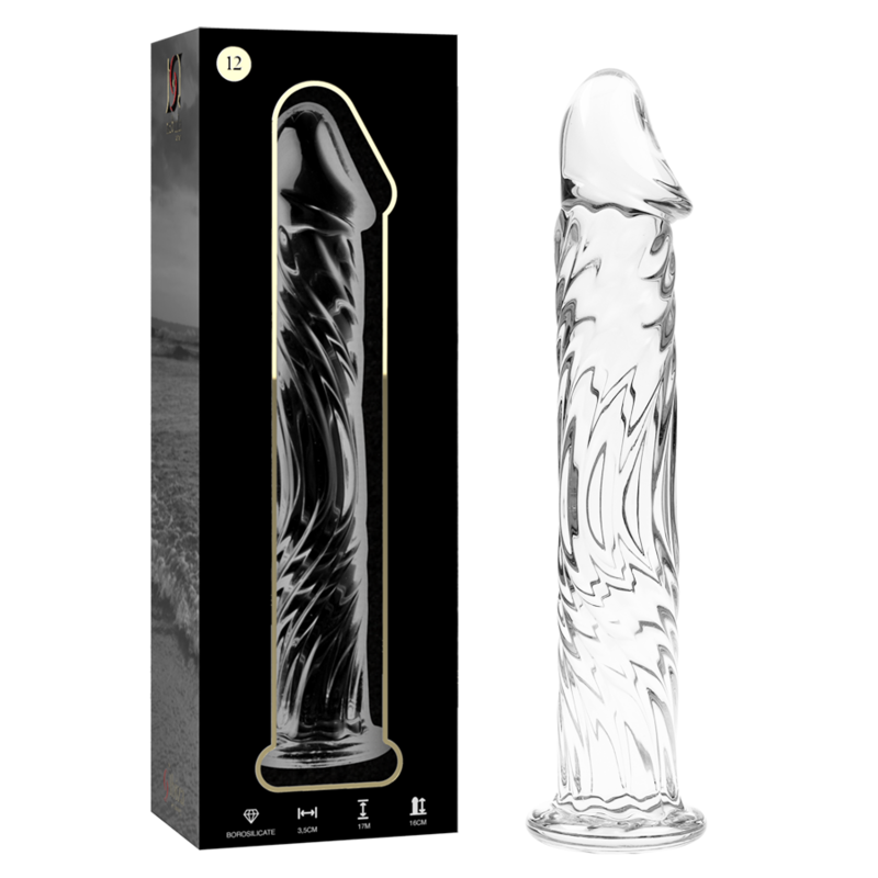 NEBULA SERIES BY IBIZA - MODELO 12 DILDO CRISTAL TRANSPARENTE 17 CM -O- 3.5 CM - Imagen 8
