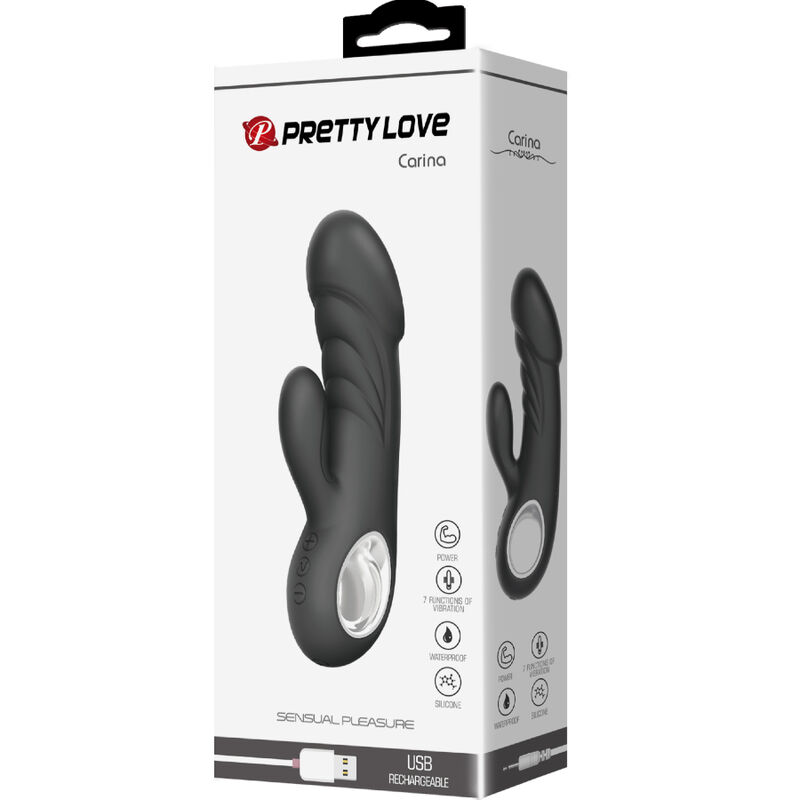 PRETTY LOVE - ANSEL VIBRADOR ESTIMULADOR PUNTO G Y CLITORIS - Imagen 9
