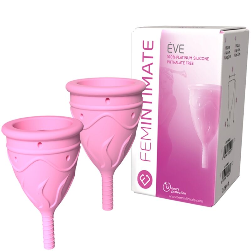 FEMINTIMATE - EVE COPA MENSTRUAL SILICONA - TALLA S - Imagen 6