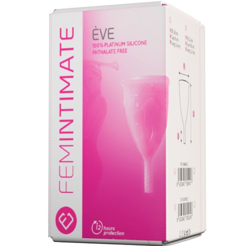FEMINTIMATE - EVE COPA MENSTRUAL SILICONA - TALLA S - Imagen 8