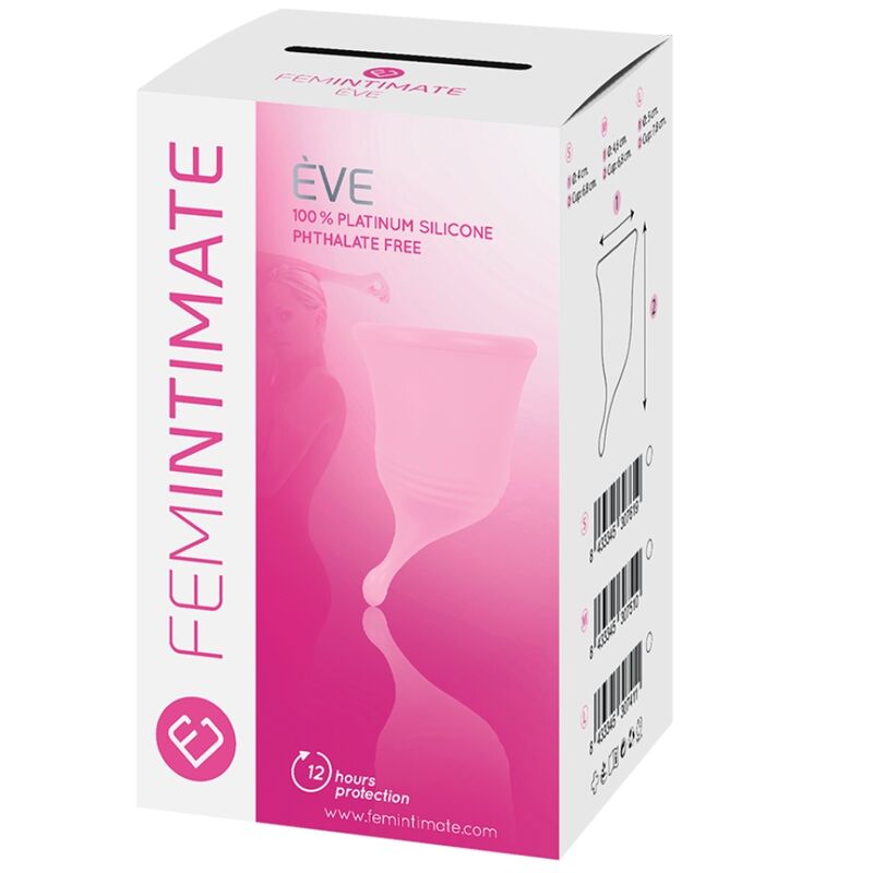 FEMINTIMATE - EVE NEW COPA MENSTRUAL SILICONA - TALLA M - Imagen 3