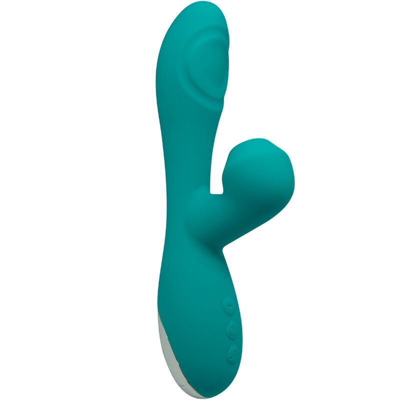 ALIVE – CARIBBEAN SHINE VIBRADOR & SUCCIONADOR AZUL
