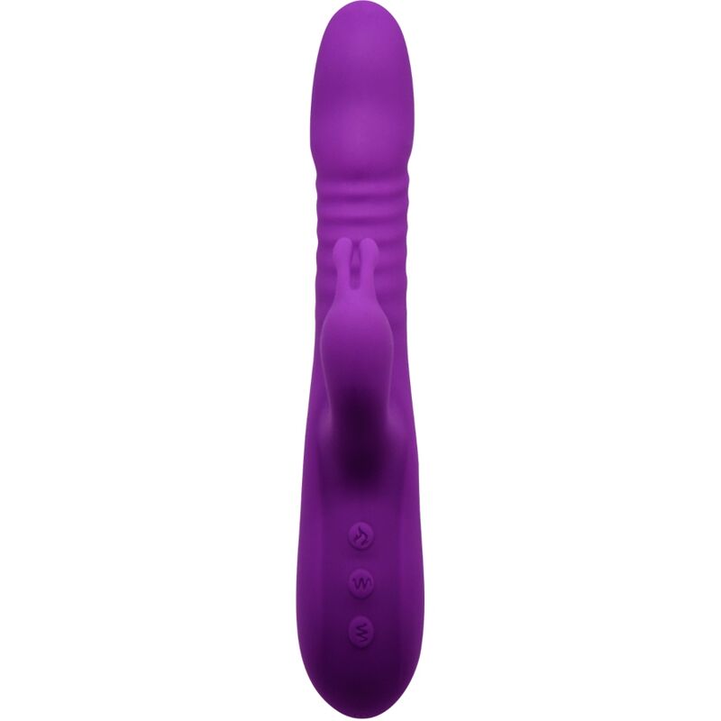 ALIVE - ROMAX VIBRADOR RABBIT SILICONA VIOLETA - Imagen 3
