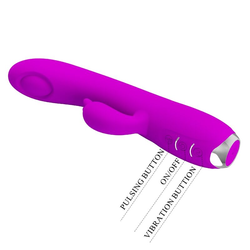 PRETTY LOVE - REGINA VIBRADOR-SUCCIONADOR RECARGABLE MORADO - Imagen 12