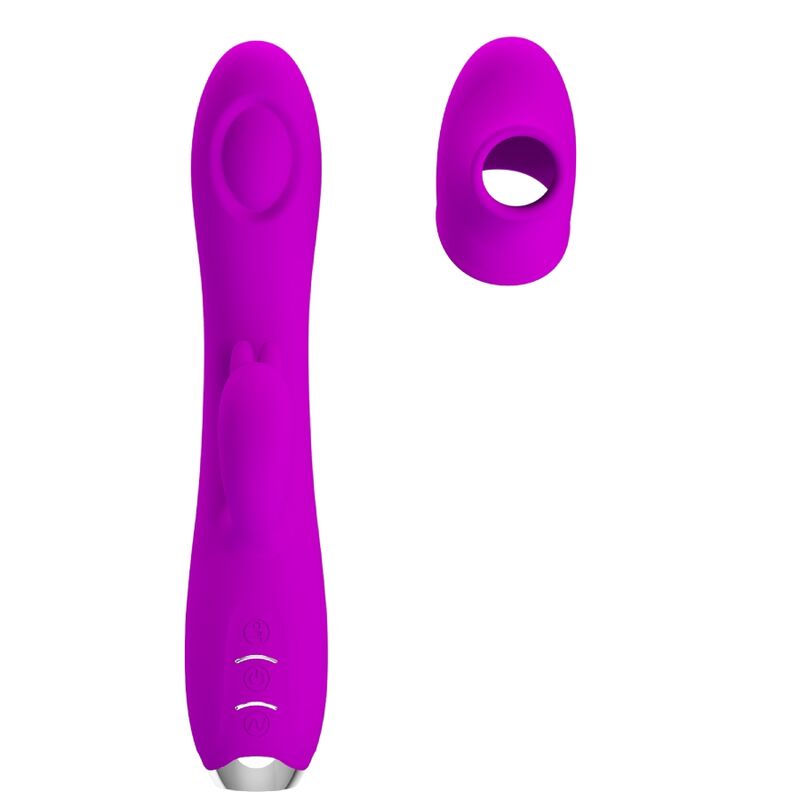 PRETTY LOVE - REGINA VIBRADOR-SUCCIONADOR RECARGABLE MORADO - Imagen 4