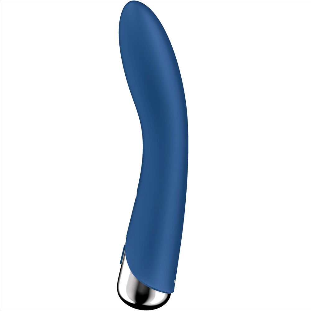 SATISFYER - SPINNING VIBE 1 VIBRADOR ROTADOR G-SPOT AZUL - Imagen 4