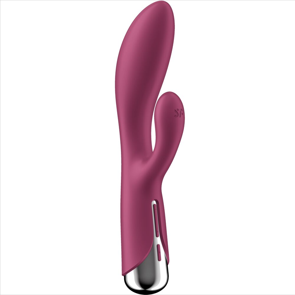 SATISFYER - SPINNING RABBIT 1 ESTIMULACION CLITORIS Y PUNTO G ROJO - Imagen 8