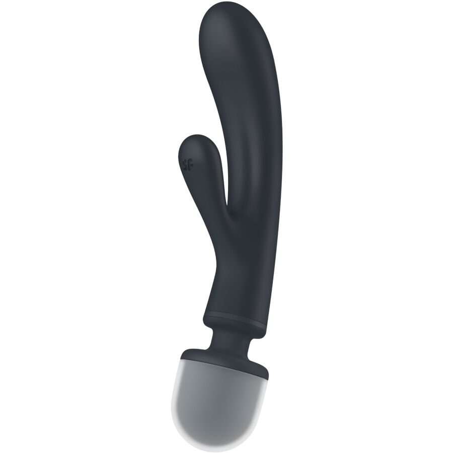 SATISFYER – TRIPLE LOVER MASAJEADOR VIBRADOR RABBIT ROSA