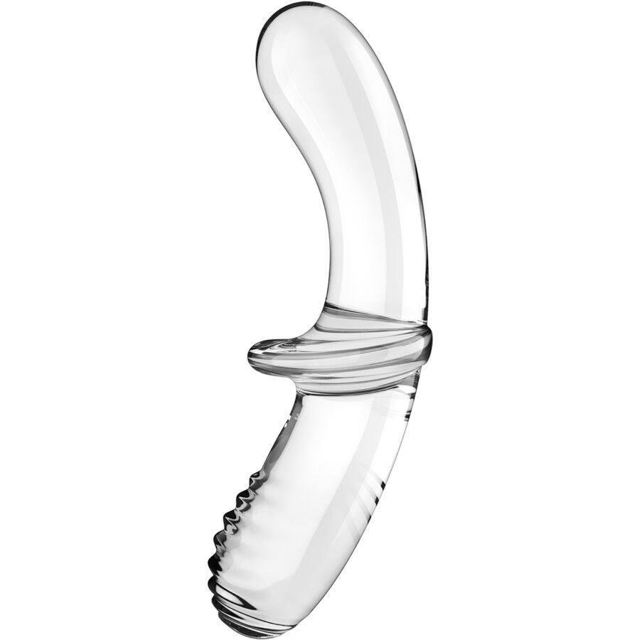 SATISFYER - DOUBLE CRYSTAL DILDO TRANSPARENTE - Imagen 6