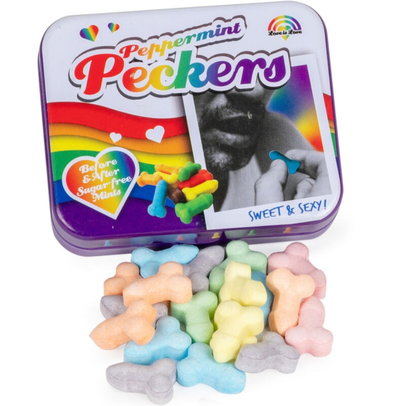SPENCER & FLEETWOOD - PECKERS CARAMELOS ARCOIRIS DE MENTA - Imagen 2