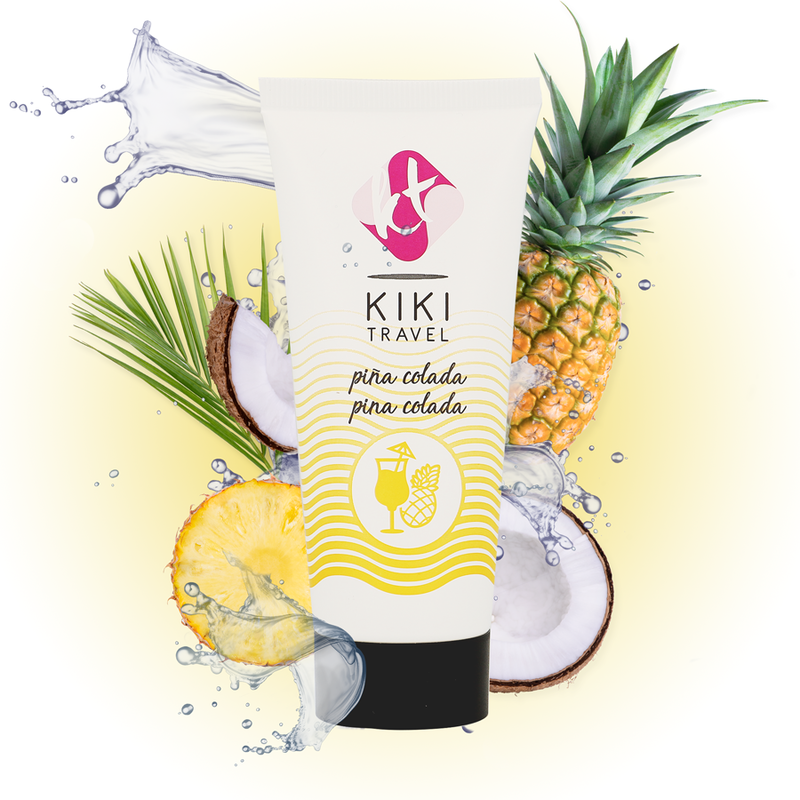 KIKÍ TRAVEL – LUBRICANTE SABOR A PIÑA COLADA 50 ML