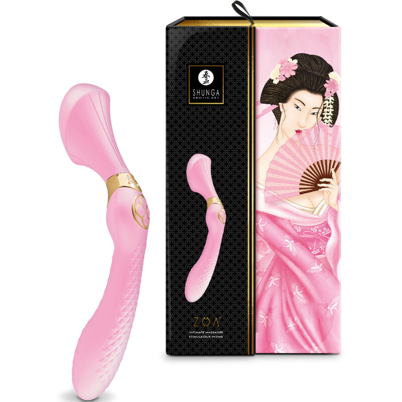 SHUNGA - ZOA MASAJEADOR INTIMO ROSA - Imagen 10