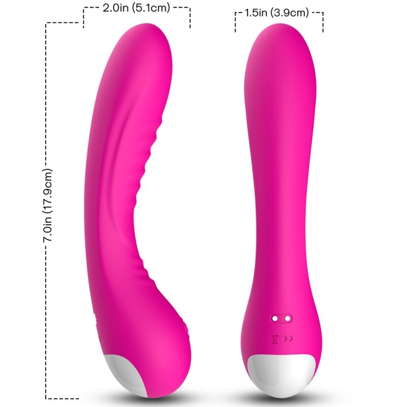ARMONY - LEGEND VIBRADOR SILICONA FUCSIA - Imagen 4