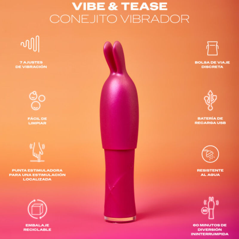 DUREX - TOY VIBRADOR VIBE & TEASE - Imagen 3