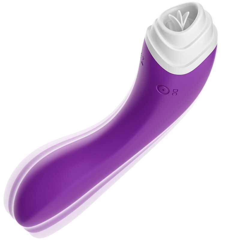 ARMONY – FAIRYLAND ESTIMULADOR CON LENGUA CLITORIS & VIBRADOR VIOLETA
