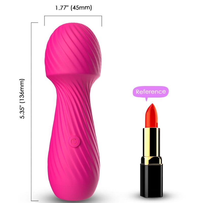 ARMONY – DAZZLE MASAJEADOR & VIBRADOR PEQUEÑO FUCSIA