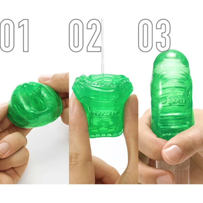 TENGA - UNI EMERALD MASTURBADOR DEDAL - Imagen 2