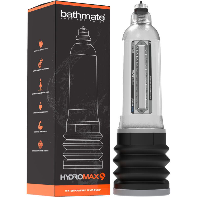 BATHMATE – HYDROMAX 9 BOMBA AUMENTO PENE TRANSPARENTE