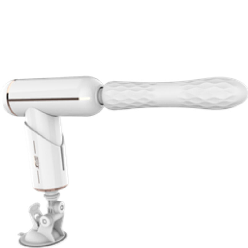 ARMONY – FKING MACHINE VIBRADOR AJUSTABLE & AUTOMATICO BLANCO