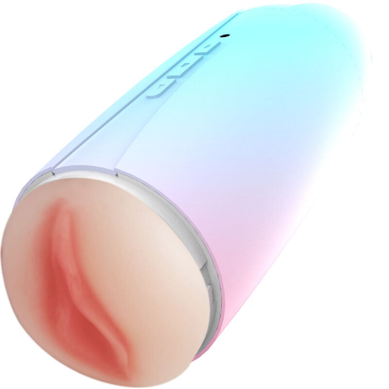 ARMONY – MASTURBADOR VIBRADOR DOBLE VAGINA & BOCA RAINBOW