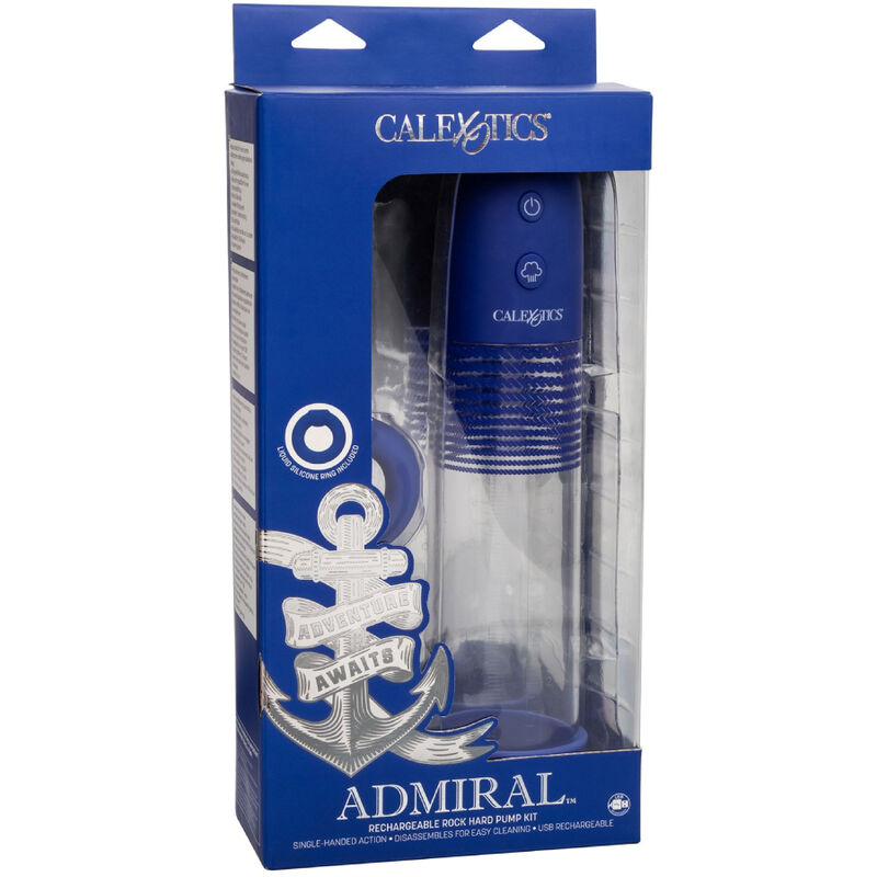CALEXOTICS - ADMIRAL KIT BOMBA DE ERECCION RECARGABLE - Imagen 3