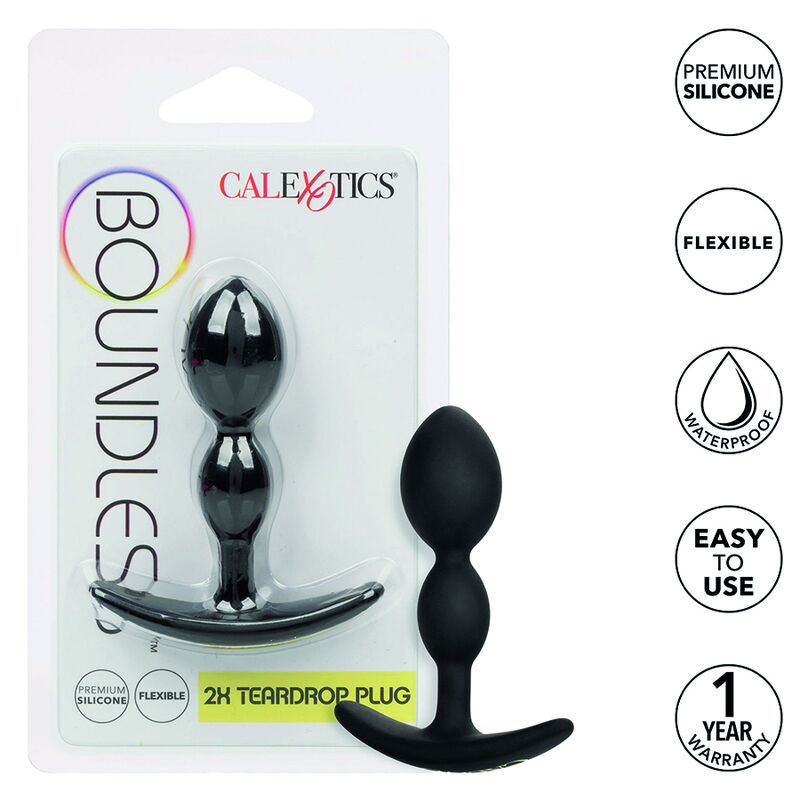 CALEXOTICS - BOUNDLESS PLUG ANAL LGRIMA 2X - Imagen 8