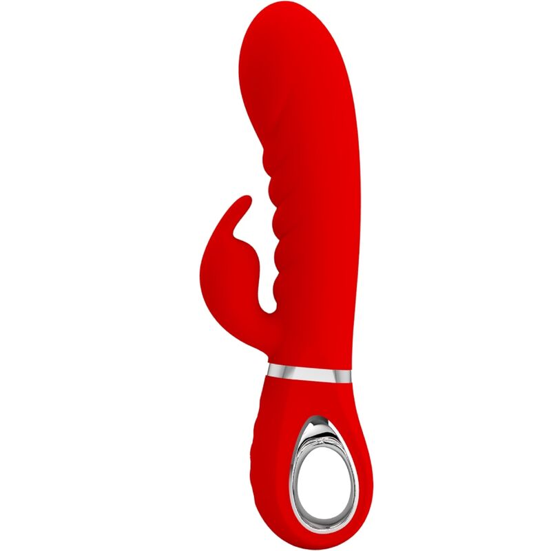 PRETTY LOVE – PRESCOTT VIBRADOR PUNTO G MULTIFUNCIÓN ROJO