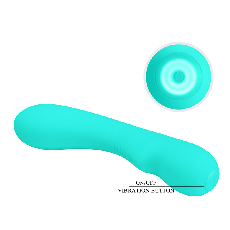 PRETTY LOVE - PRESCOTT VIBRADOR RECARGABLE VERDE AGUA - Imagen 6