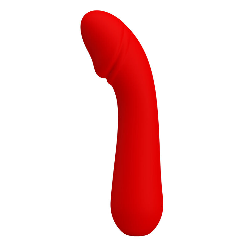 PRETTY LOVE - CETUS VIBRADOR RECARGABLE ROJO - Imagen 9