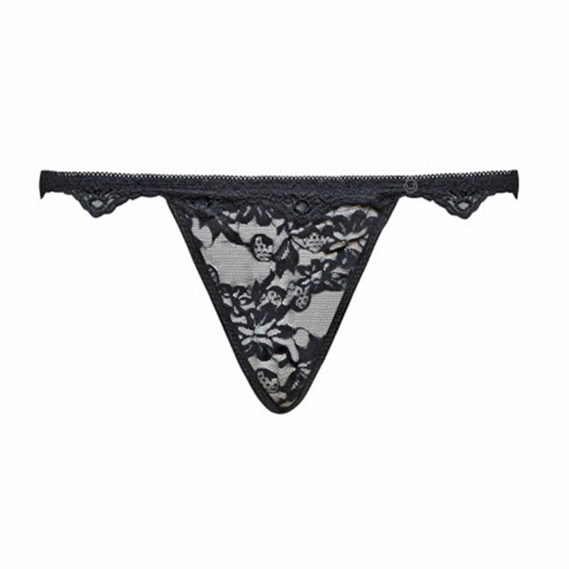 LIVCO CORSETTI FASHION - BELITA LC 90231 SUJETADOR + PANTY + LIGUERO NEGRO S/M - Imagen 3