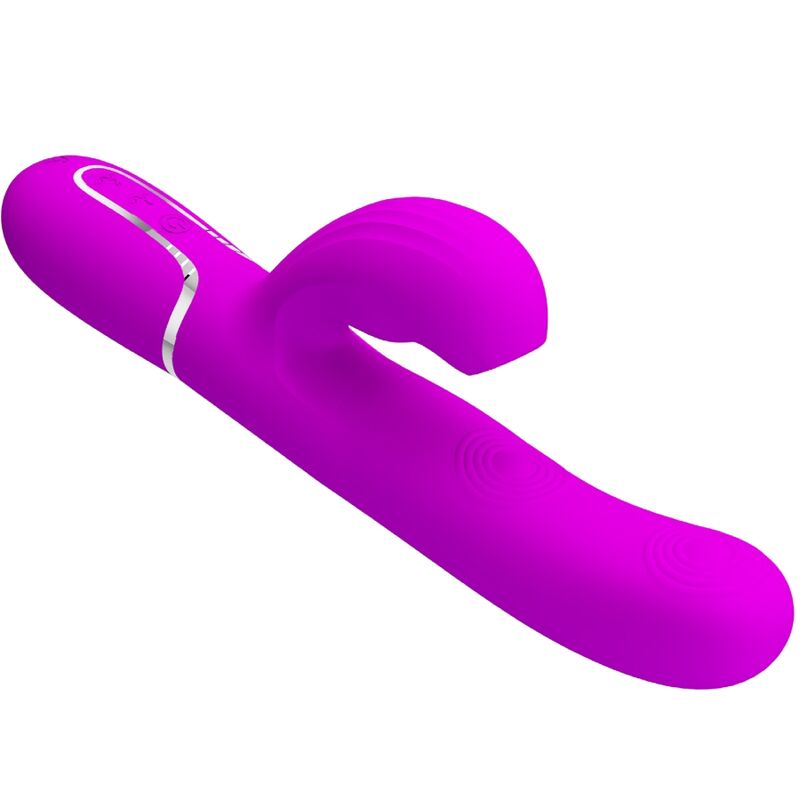 PRETTY LOVE - PERLITA VIBRADOR PUNTO G 3 EN 1 MULTIFUNCIÓN VIOETA - Imagen 11