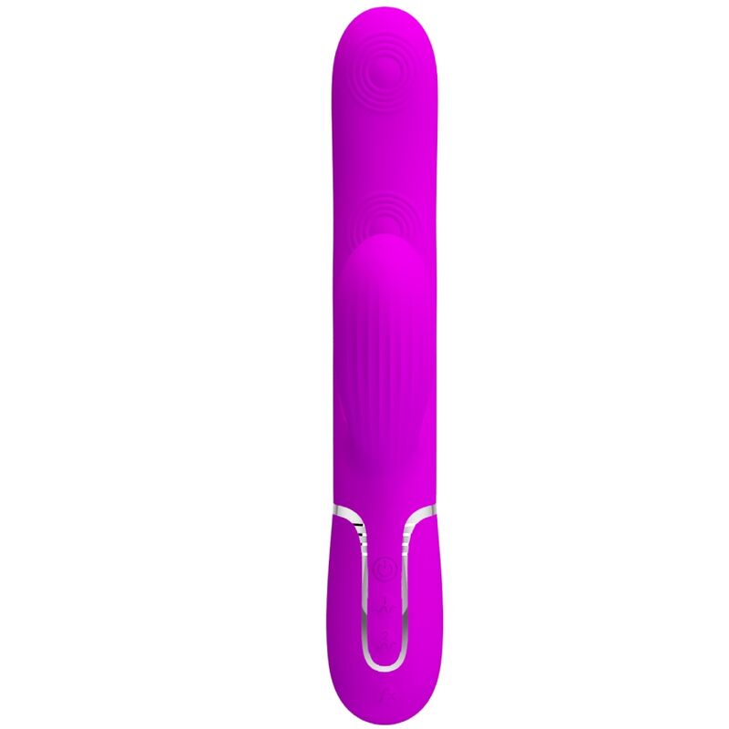PRETTY LOVE - PERLITA VIBRADOR PUNTO G 3 EN 1 MULTIFUNCIÓN VIOETA - Imagen 7
