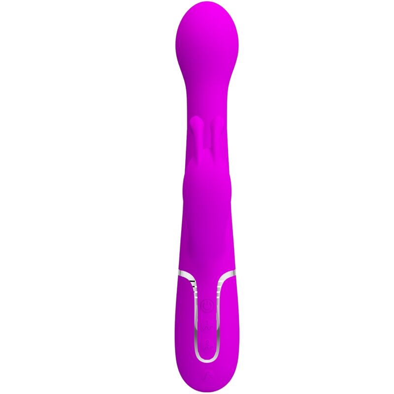 PRETTY LOVE - DEJON VIBRADOR RABBIT 3 EN 1 MULTIFUNCIÓN VIOLETA - Imagen 9