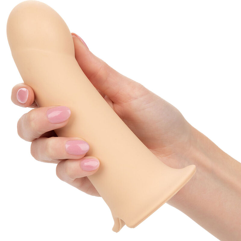 CALEXOTICS - PERFORMANCE MAXX EXTENSIÓN CON ARNÉS PIEL CLARO - Imagen 13