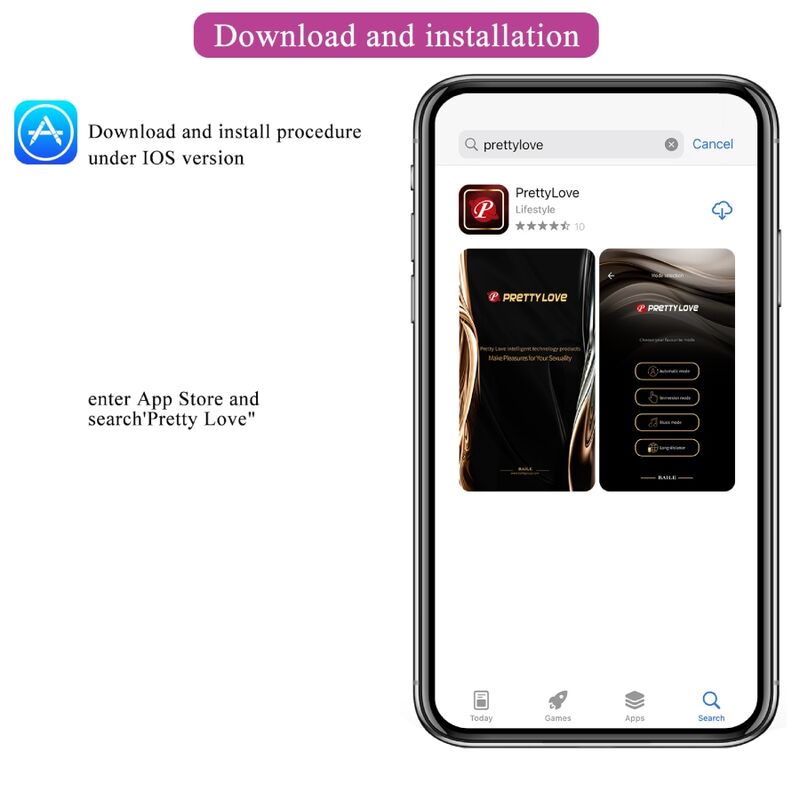 PRETTY LOVE - BAIRD G-SPOT 12 VIBRACIONES RECARGABLE LILA APP - Imagen 7