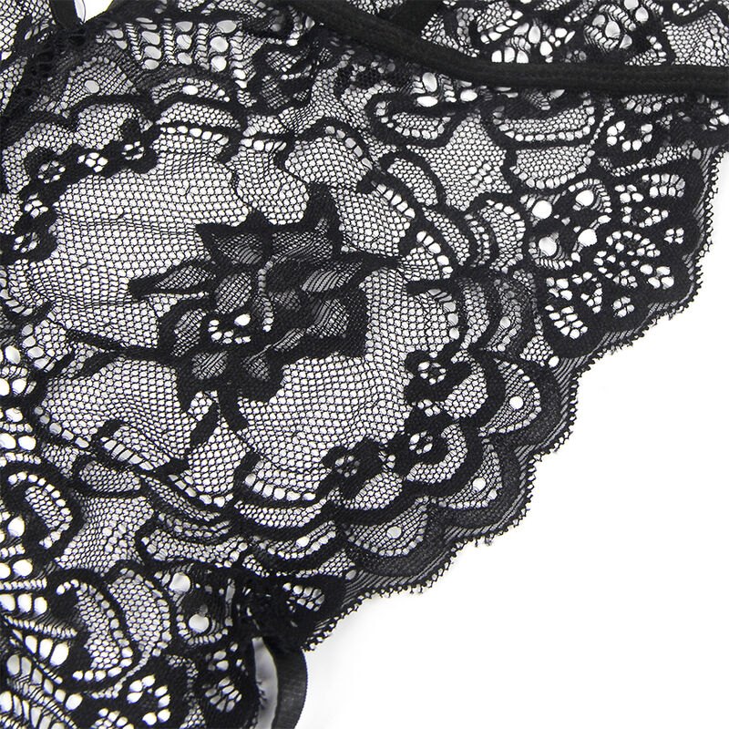 SUBBLIME - DISFRAZ POLICIA BODY ENCAJE NEGRO S/M - Imagen 6