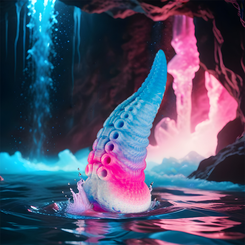 EPIC - PHORCYS DILDO TENTÁCULO AZUL TAMAÑO PEQUEÑO - Imagen 6